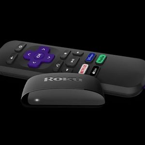 Roku Express HD Streaming Device Black & Blue